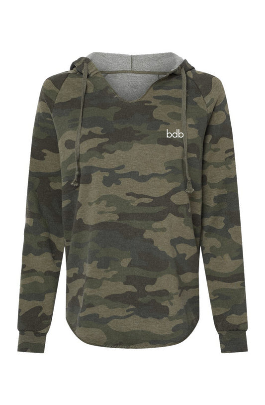 Women's Lightweight Camo Hoodie